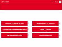 Tablet Screenshot of loxxess.com